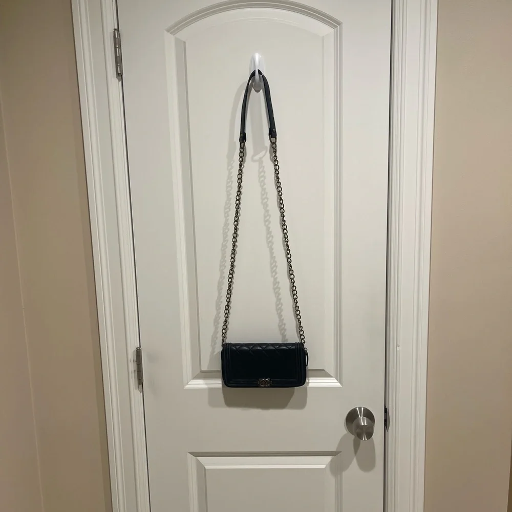 CHANEL Black Boy Zip Around Quilted Leather Wallet - Picture 5 of 15